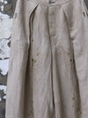 Mutedance 25 Spring/Summer Flower Pleated Pants MD-MD25SS97-LINEN